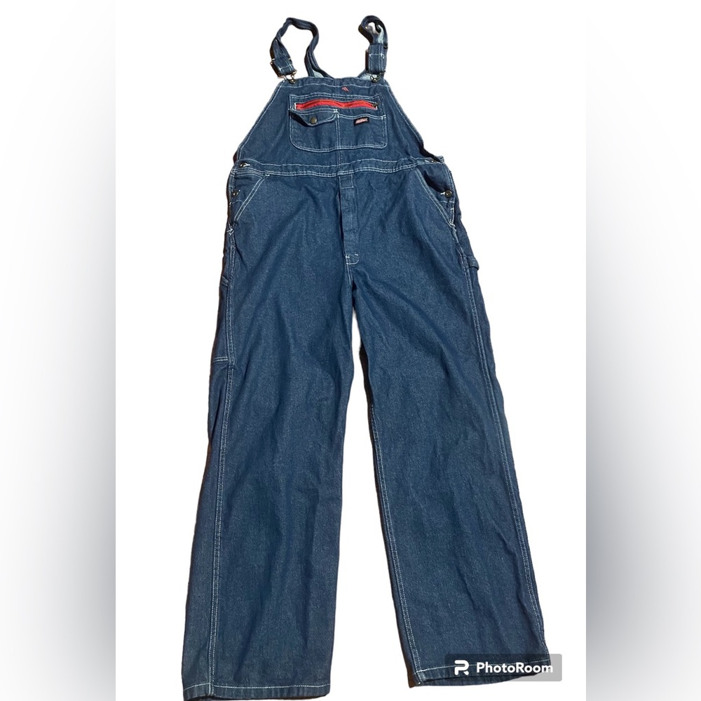 Dickies Denim overalls men’s size large